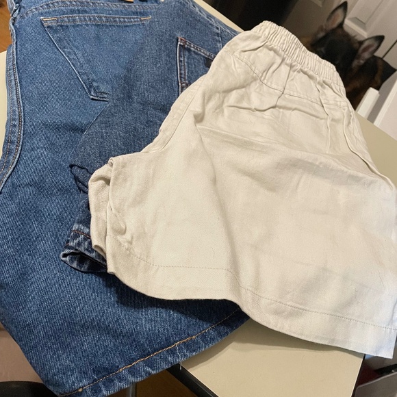 Jean Shorts - 3 pair - Denin/Kahki - Multi brands - Junior and Plus sizes - Picture 1 of 10